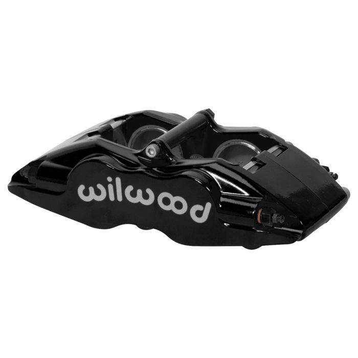 Pinza de freno Wilwood 120-11131 Superlite forjada con montaje interno universal, 4 pistones, color negro.