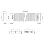 Fuel Filler Hose Kit, 90cm (3 feet)