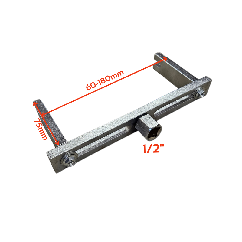 Herramienta para quitar la tapa del accesorio del tanque (60-180mm)