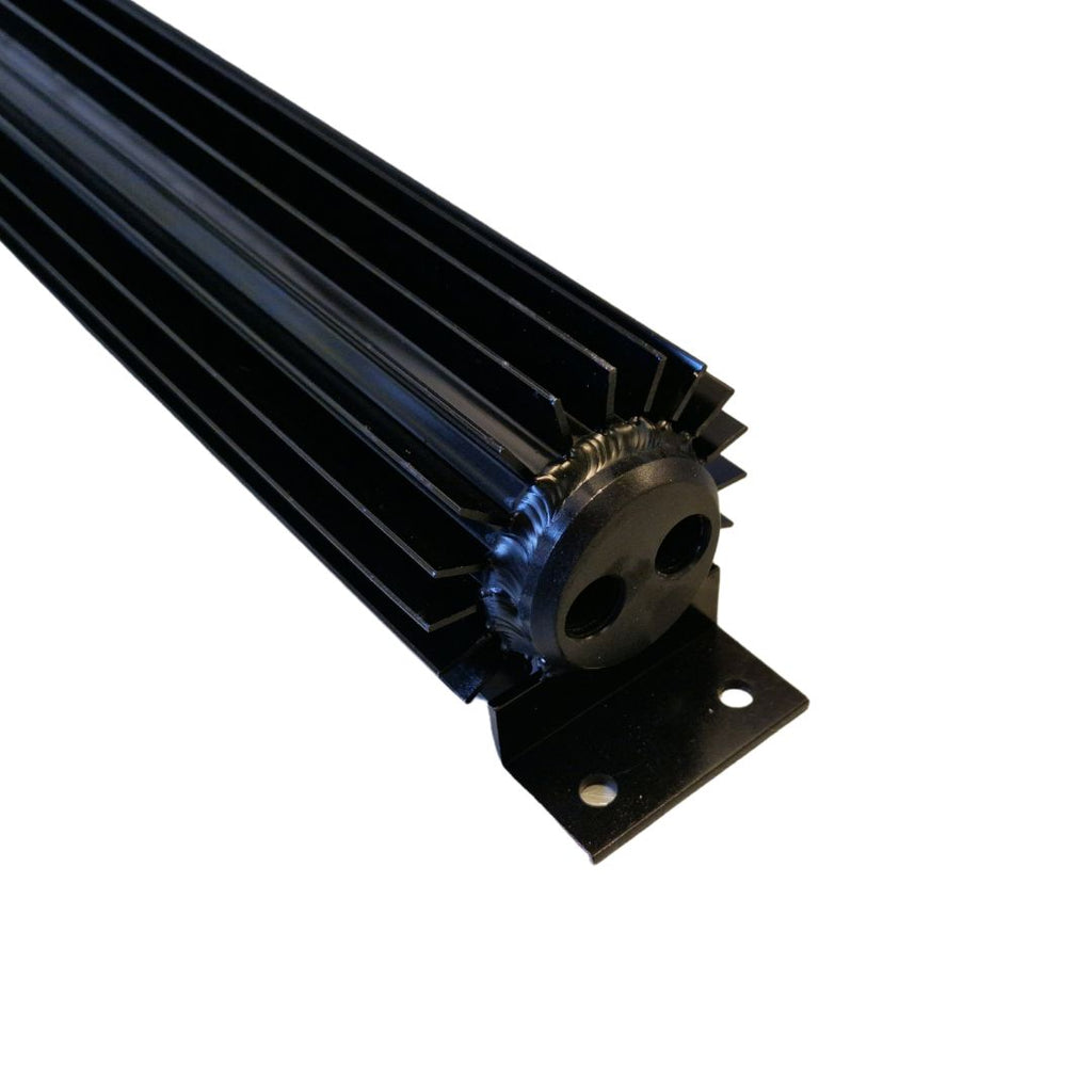 Enfriador de combustible Negro 1/4 NPT 48cm (2 filas)