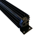 Enfriador de combustible Negro 1/4 NPT 48cm (2 filas)