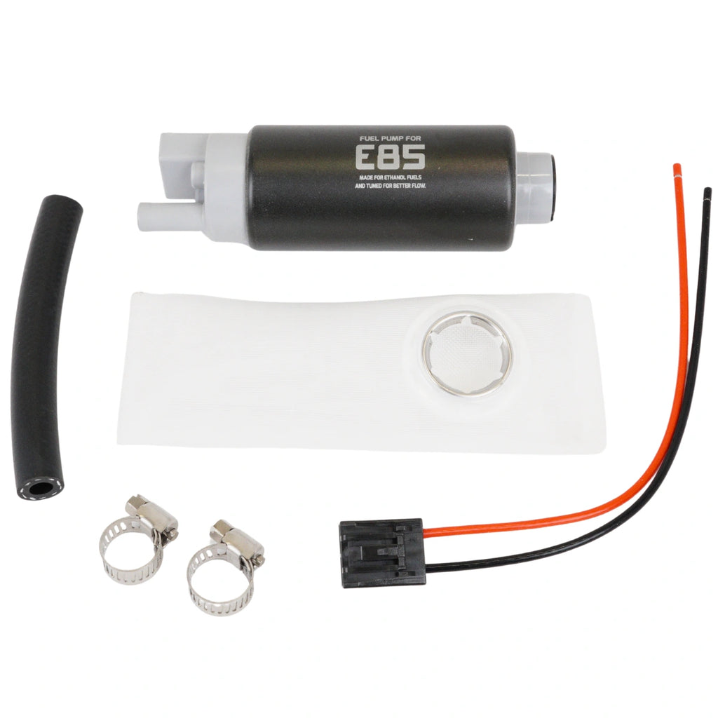 Bomba de combustible 340 plata para E85 (Center-inlet)