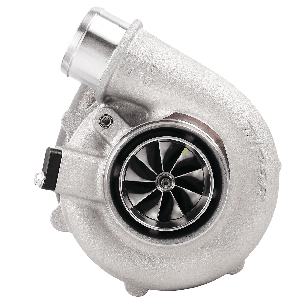 Turbocompresor Pulsar PSR 6262G giro inverso 900 CV 1.01 entrada T3 salida V-Band 3" rodamiento de bolas