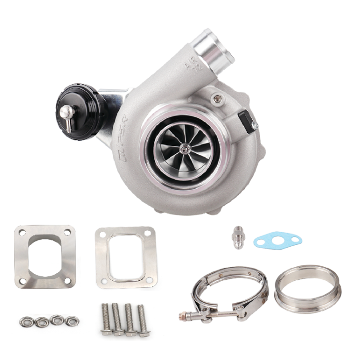 Pulsar PSR 6255G 900HP Turbocharger T4 0.72" Inlet 3" V-Band Outlet IWG Ball Bearing