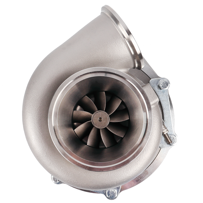 Turbo Pulsar PSR 5455G 660HP, 0.82" stainless steel, T4 inlet, 3" V-Band outlet, ball bearing