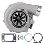Turbocompresor Pulsar PSR 6862G 1050 CV .83 entrada T3 salida V-Band 3" rodamiento de bolas