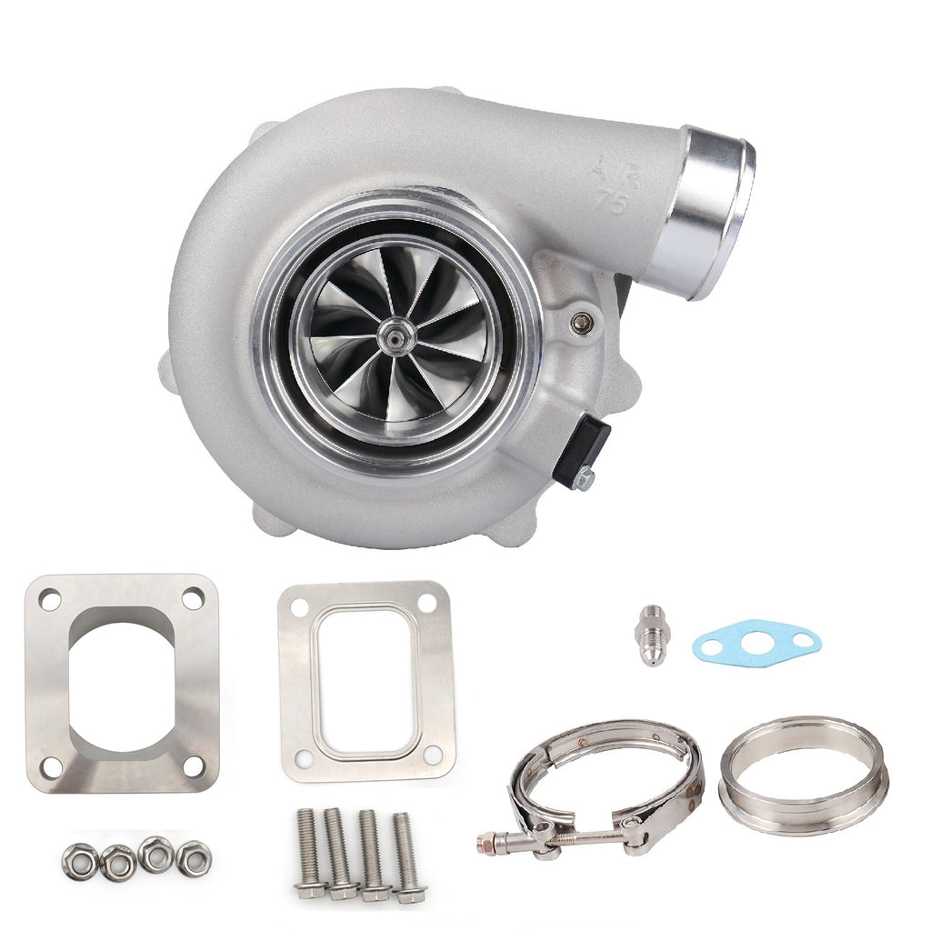 Turbocompresor Pulsar PSR 6862G 1050 CV 1,01 entrada T4 salida V-band 3" rodamiento de bolas