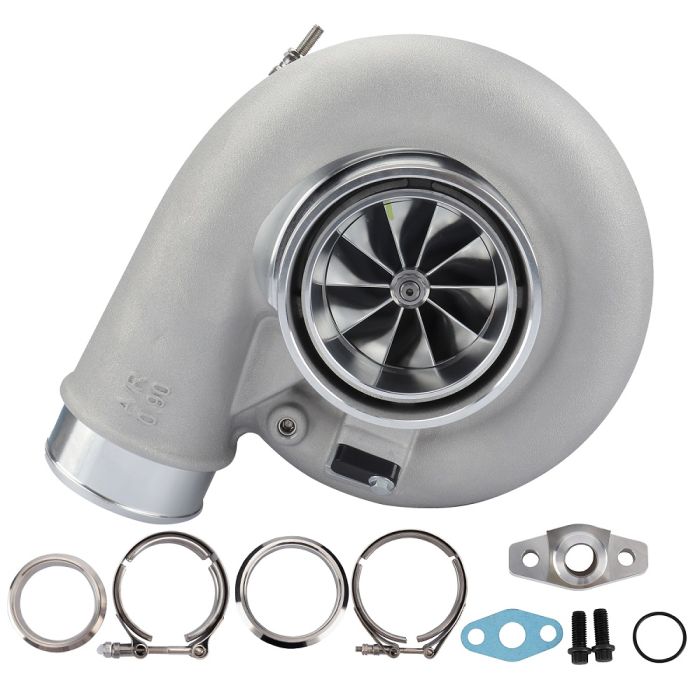Turbo Pulsar PSR 7375G Compact Reverse 1200HP 1.01 3" V-Band Inlet 3.5" V-Band Outlet Ball Bearing