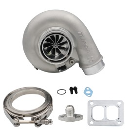 Turbocharger Pulsar PSR 7975G Compact 1450HP 1.01 T4 Twin Scroll Inlet 4" V-Band Outlet Ball Bearing