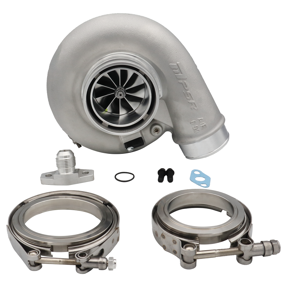Turbocompresor Pulsar PSR 7975G Compact 1450 CV 1,01 entrada V-Band 3" salida V-Band 3,5" rodamiento de bolas