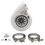 Turbocharger Pulsar PSR 7375G 1200 CV 1,28 entrada V-Band 3" salida V-Band 3,5" rodamiento de bolas