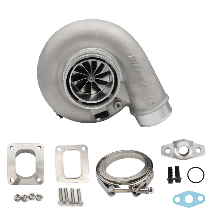 Pulsar PSR 7975G Compact 1450HP Turbocharger 1.01 T4 Inlet 3.5" V-Band Outlet Ball Bearing