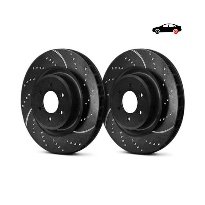 GD7407 Sport Discs Rotors EBC Brakes for Opel GT PONTIAC Solstice SATURN Sky Solstice GXP