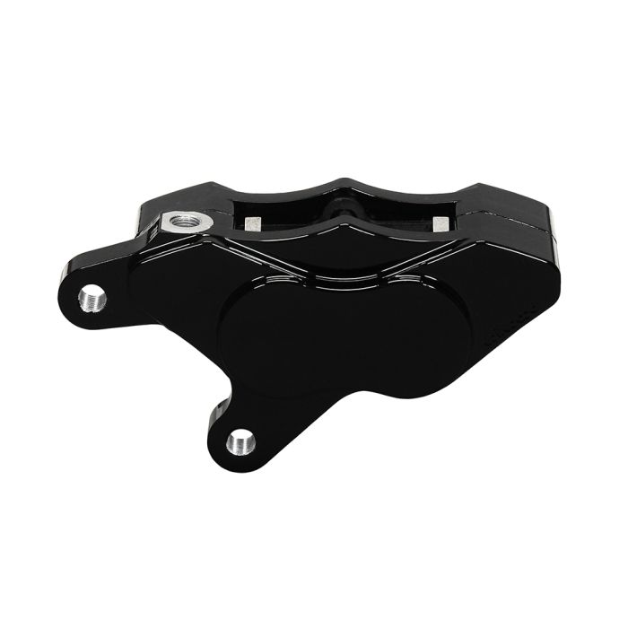 Pinza de freno delantera derecha Wilwood 120-12116 GP310 para motocicleta (modelos 2008 en adelante), 4 pistones, color negro.