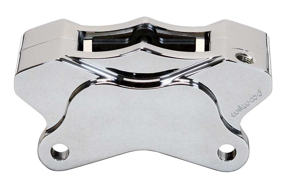 Wilwood 120-10174 GP310 pinza de freno trasera de moto Sprocket con anclaje por orejetas derecha 4 pistones pulida