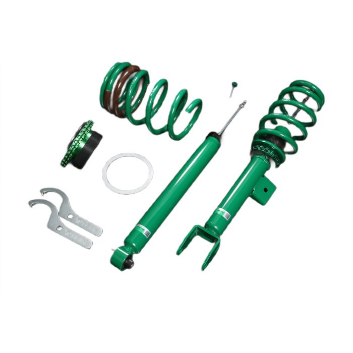Tein Street Advance Z Coilover Kit for Tesla Model Y 2021+ and Model 3 2017+.