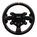 Volante de cuero GT Sport SIMAGIC con levas de cambio para simulador simracing