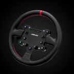 Volante de cuero GT Sport SIMAGIC con levas de cambio para simulador simracing