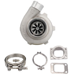 Turbocharger Pulsar PSR 2867 Gen2 550HP .82 T3 Inlet 3" V-Band Outlet Stainless Steel