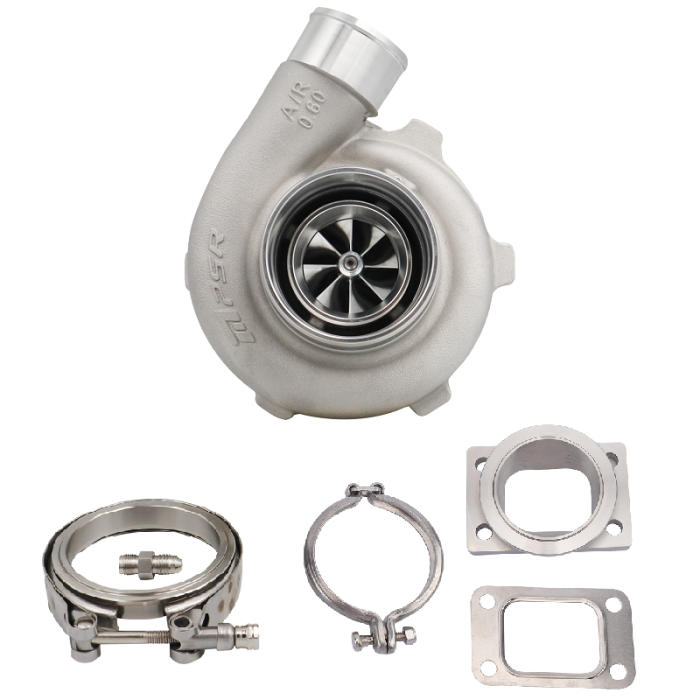 Pulsar PSR 2860 Gen2 Turbocharger 475HP T3 0.64 Inlet 3" V-Band Outlet Stainless Steel