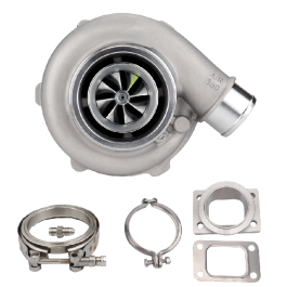 Turbocharger Pulsar PSR 2871 Gen2 575HP .64 T25 Inlet 3" V-band Outlet Stainless Steel