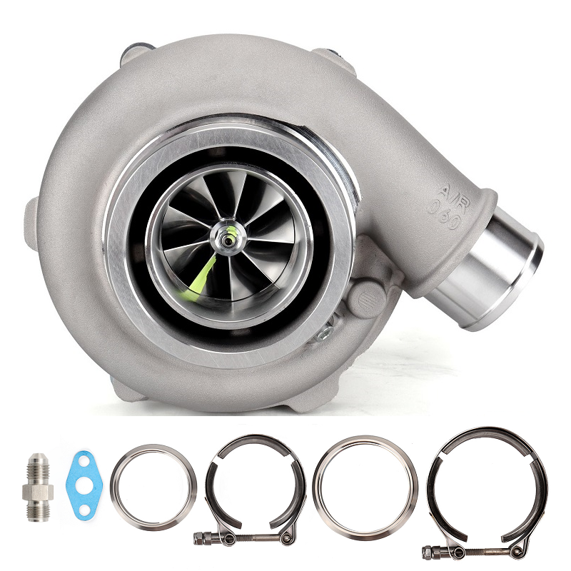 Turbocompresor Pulsar PSR 3076 Gen2 750CV .64 entrada V-Band 2,5" salida V-Band 3" acero inoxidable