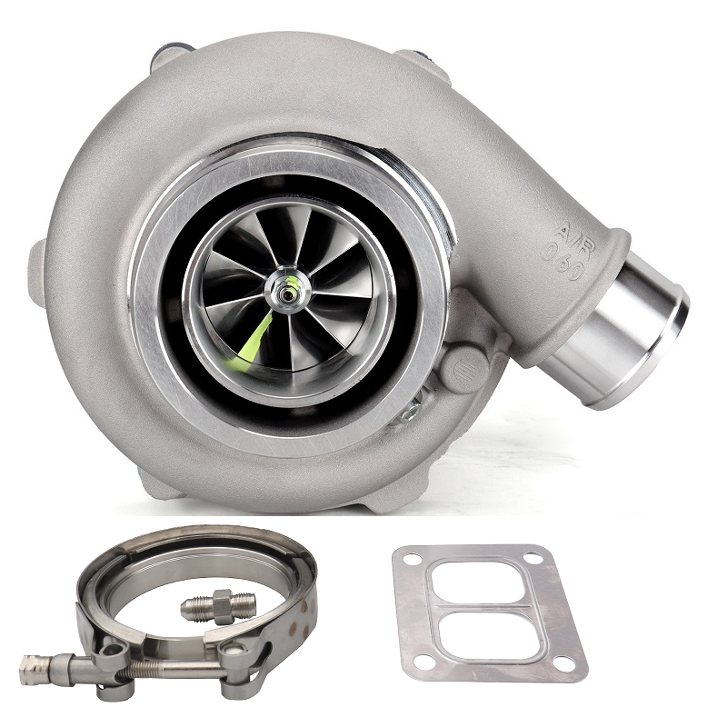 Turbocompresor Pulsar PSR 3076 Gen2 750CV .85 entrada T4 Twin Scroll salida V-Band 3"