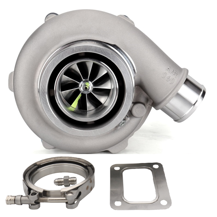 Pulsar PSR 3576 Gen2 750HP Turbocharger T4 0.82 A/R Inlet 3" V-Band Outlet.