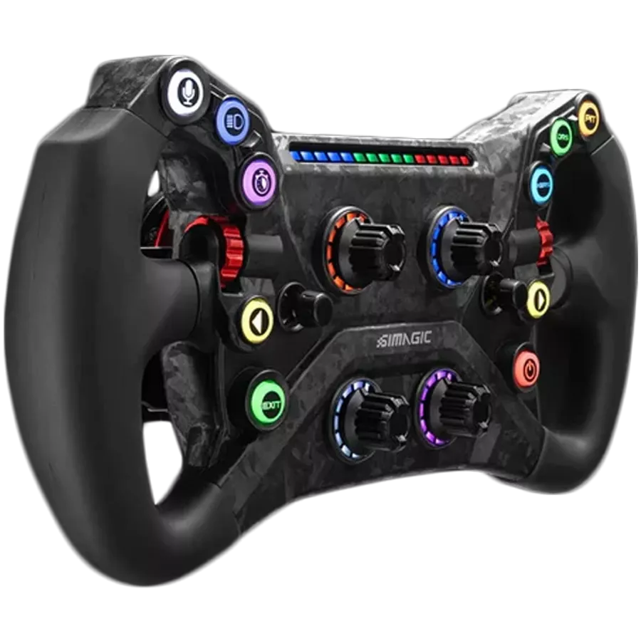 Volante GT NEO 300 mm SIMAGIC con levas de cambio para simulador Simracing