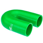 180° Silicone Elbow (51mm) Green