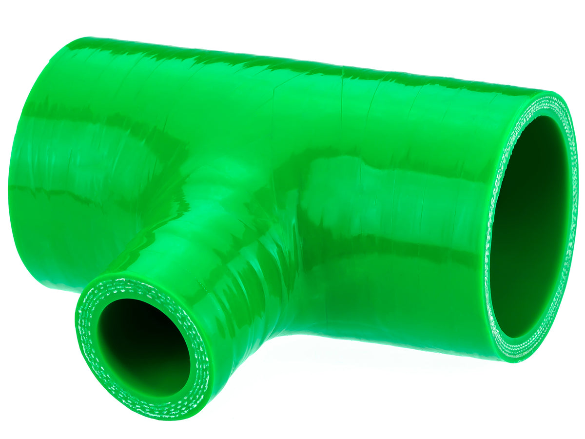 Pieza en T 57/32 mm verde