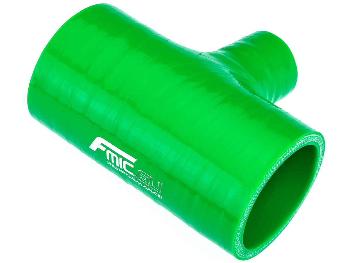 Pieza en T 38/32 mm verde