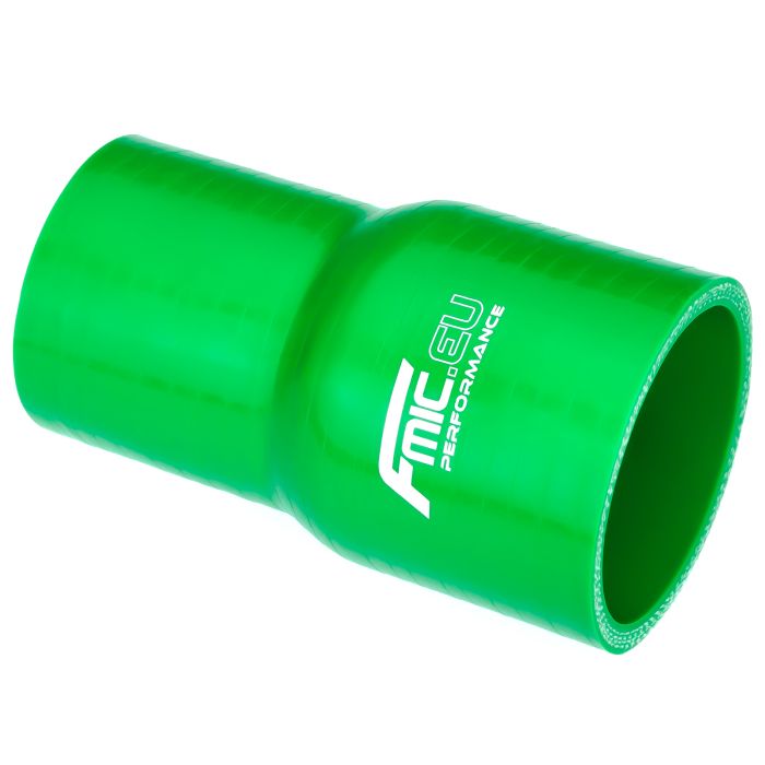Silicone straight reducer 60/89 mm green