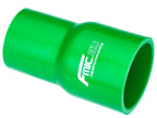 Reductor recto de silicona 83/89 mm verde