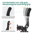 Freno de mano Hall SIMSONN para simulador Simracing - Rojo