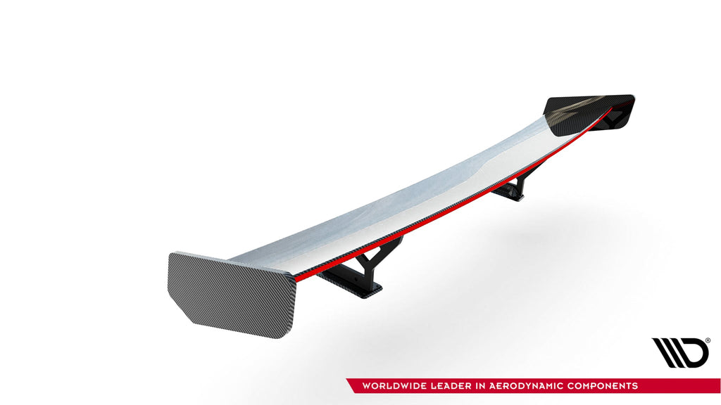 Alerón de carbono con soportes internos + LED para Honda Civic SI Mk10
