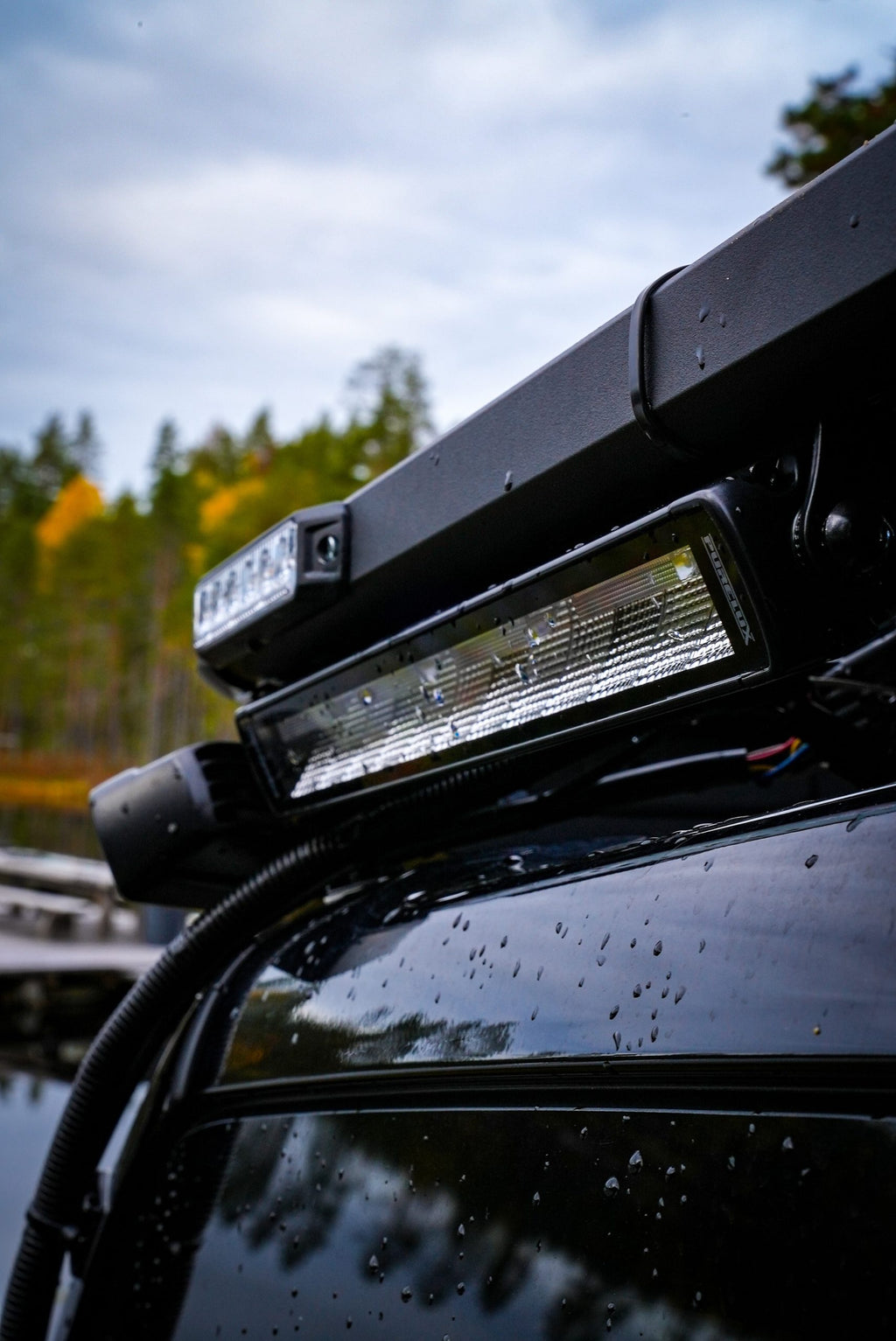 Faro de trabajo LED multifunción Purelux Road Black MF320 32 cm 24W