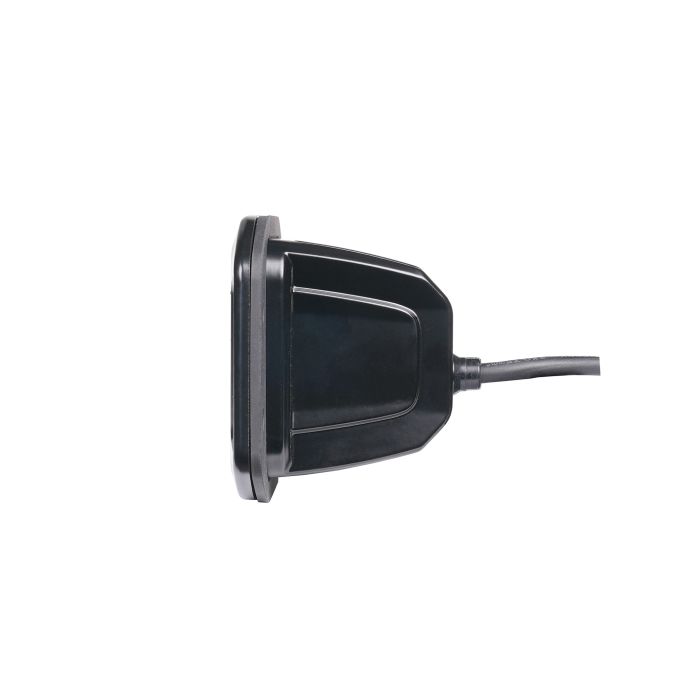 Purelux Black Recessed Square LED Work Light, 12 cm, 40 W, Wide Beam