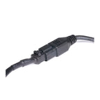 Faro de trabajo LED Purelux negro empotrable cuadrado 12 cm 40W haz ancho