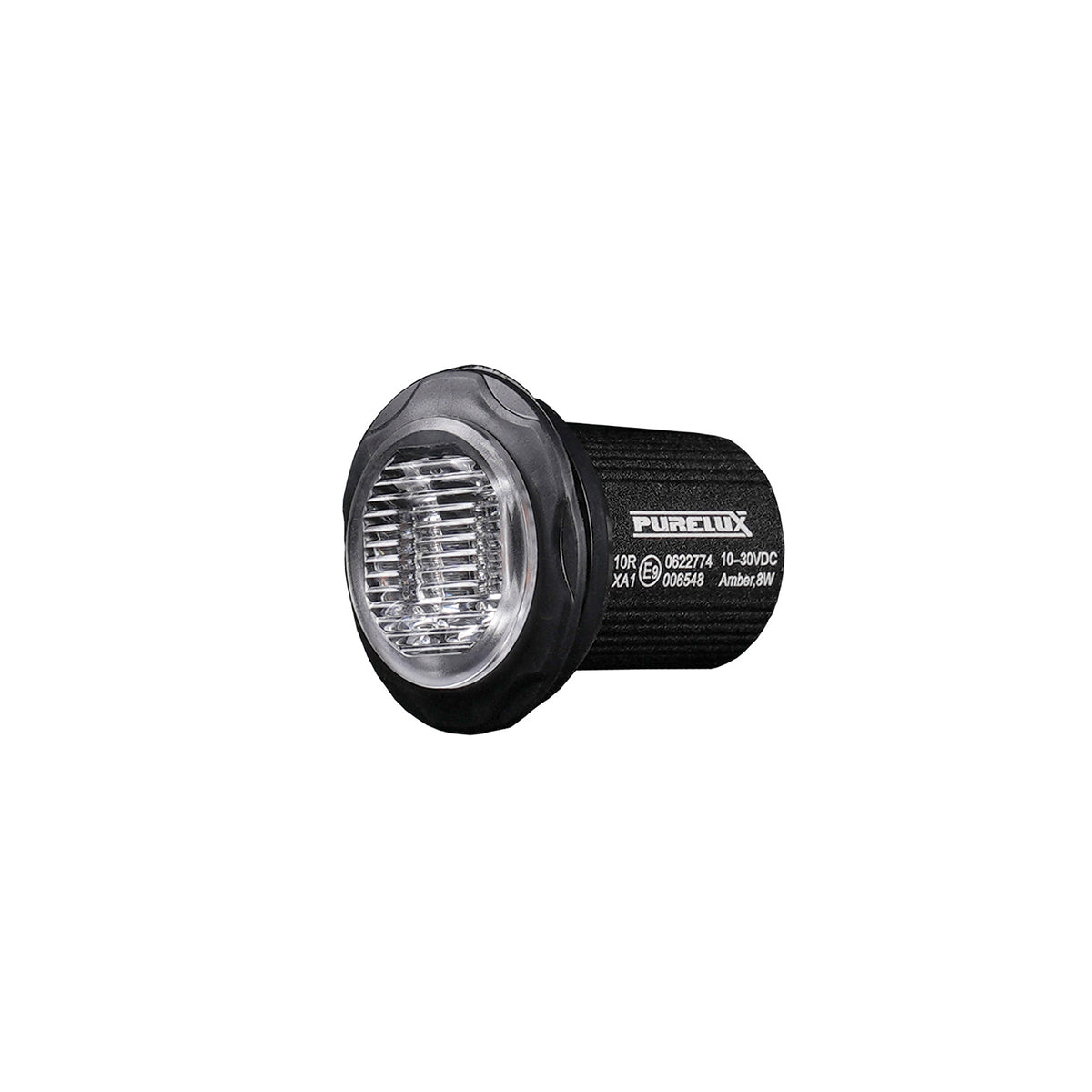 Luz de advertencia LED Purelux Strobe Round 12V 24V 36 mm 8W