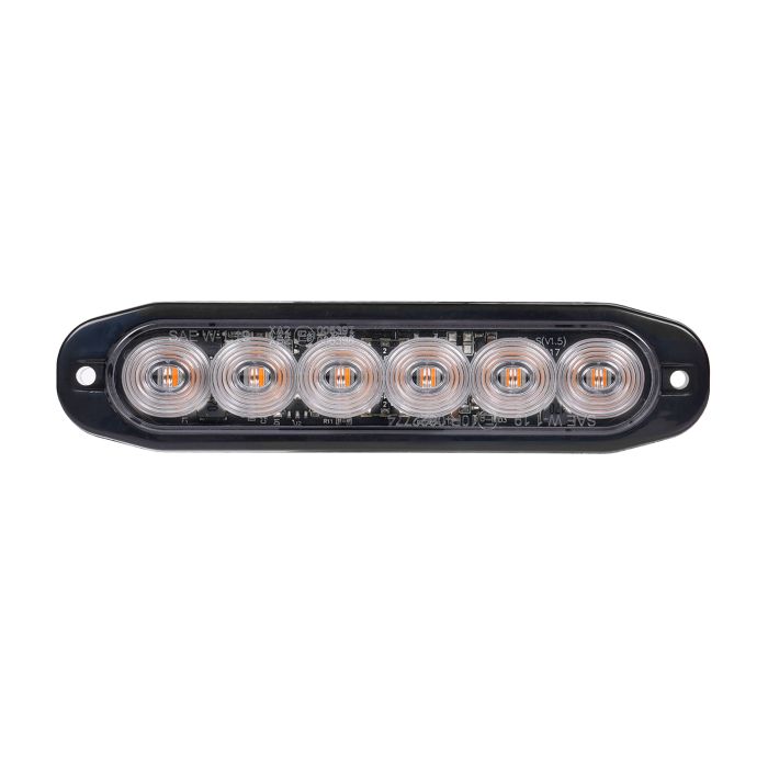 Purelux Ultra-Slim LED Strobe Warning Beacon 12V 24V 118mm 12W