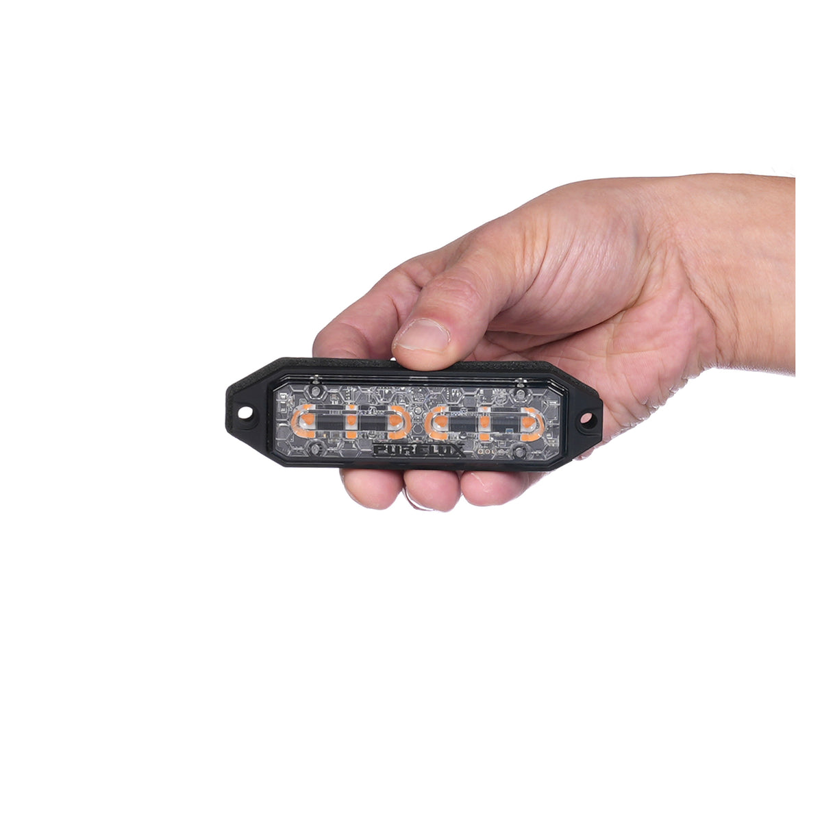 Luz de advertencia rotativa LED Purelux Strobe HD 12V 24V 98 mm 15W