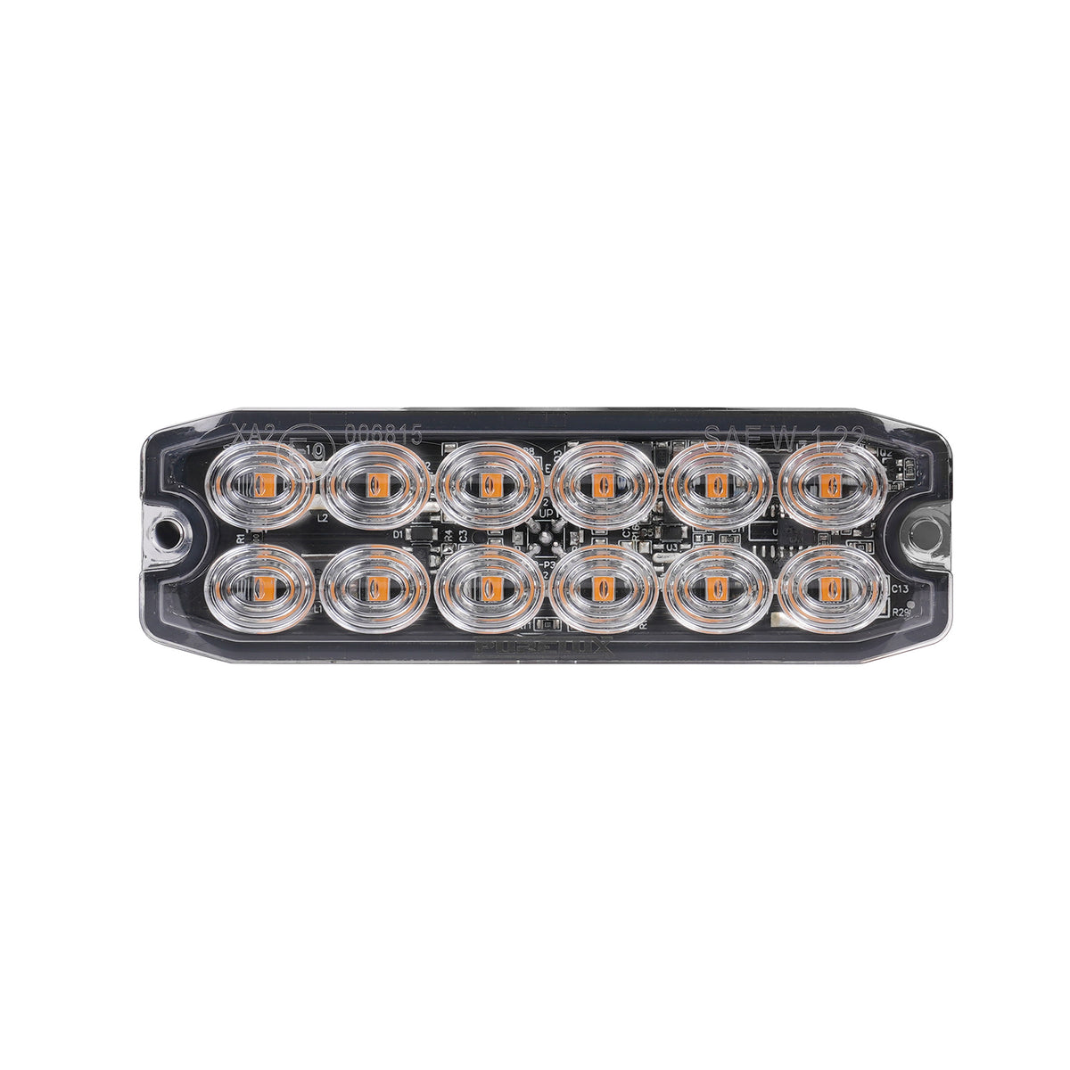 Luz de advertencia rotativa LED Purelux Strobe Ultra Slim 12V 24V 111 mm 15W