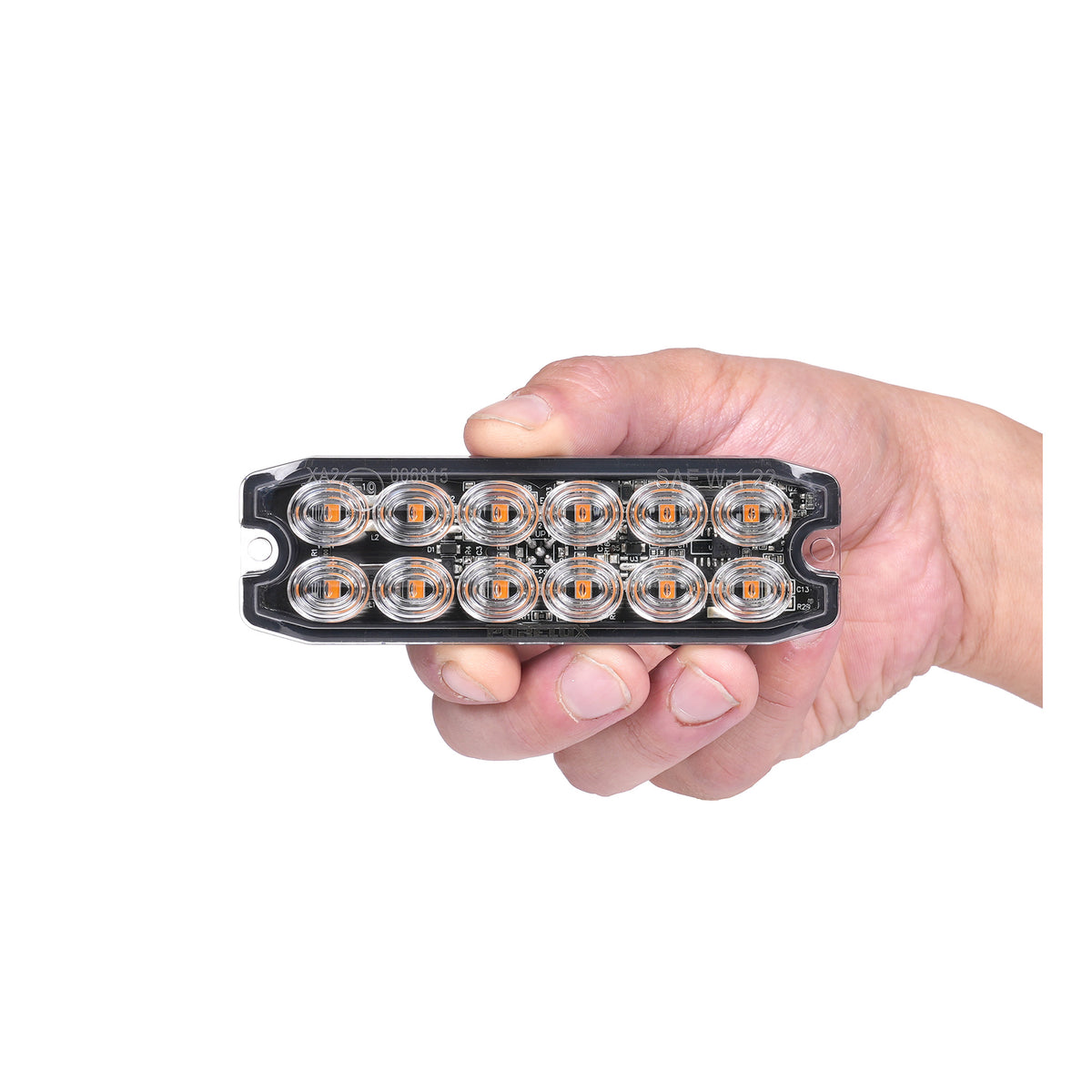 Luz de advertencia rotativa LED Purelux Strobe Ultra Slim 12V 24V 111 mm 15W