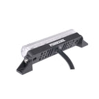 Luz de advertencia rotativa LED Purelux Strobe Sweeper HD 12V 24V 90 mm 18W