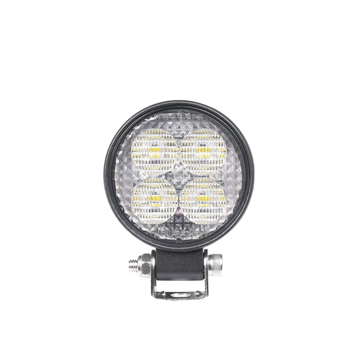 Faro de trabajo LED Purelux Terrain Black Mini Round 7 cm 12 W haz ancho
