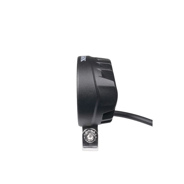 Purelux Terrain Black Mini Round 7cm 12W LED Work Light with Wide Beam