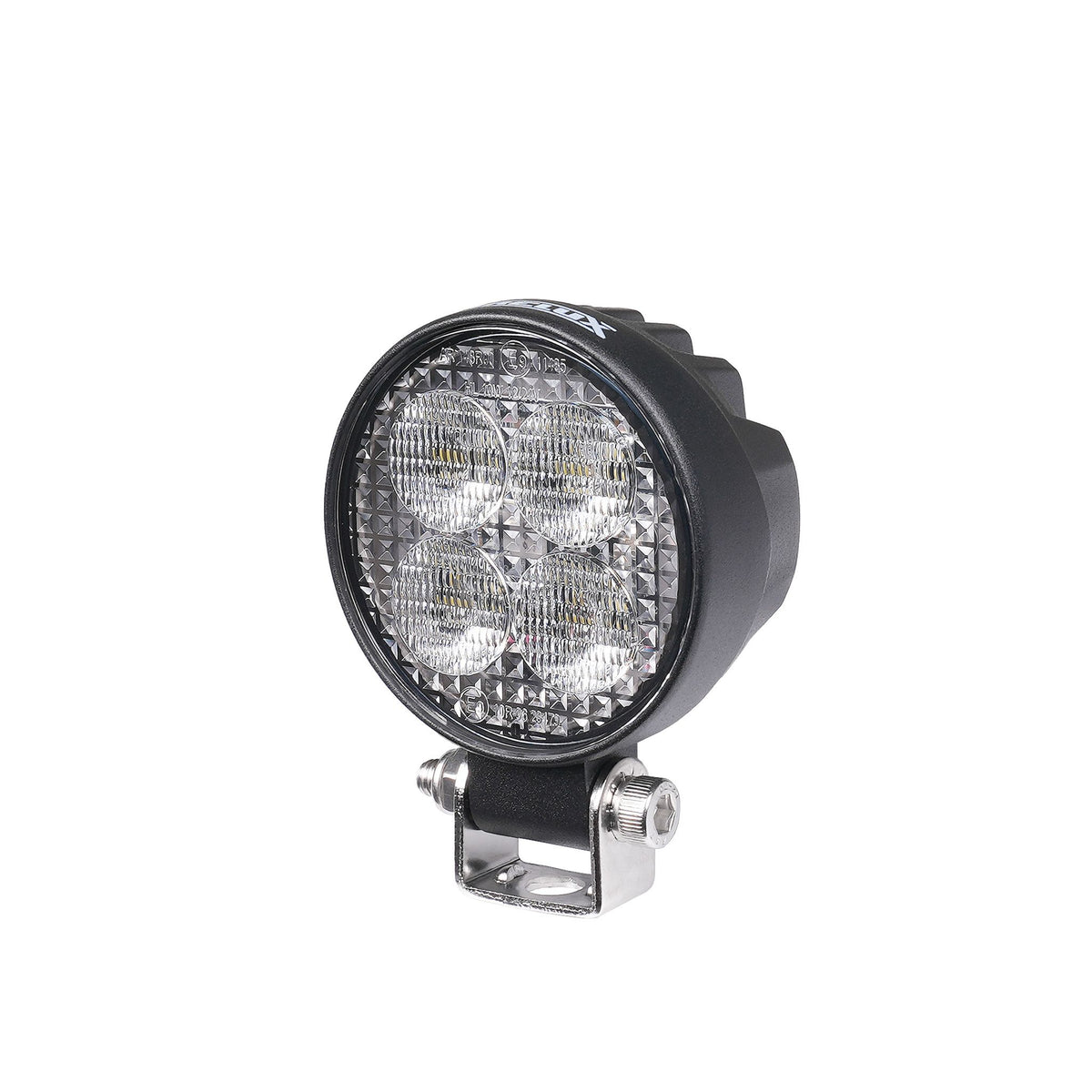 Faro de trabajo LED Purelux Terrain Black Mini Round 7 cm 12 W haz ancho