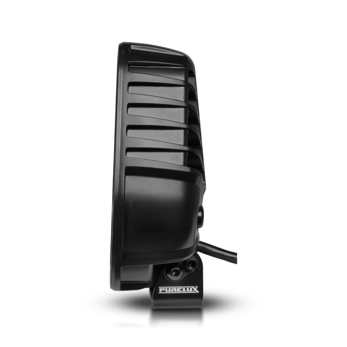 Purelux Panther 9-inch 23cm 210W Round Black LED Auxiliary Light.