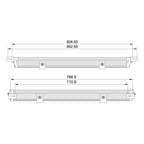 Barra LED Purelux Panther S800 Gen3 recta 78 cm 324W